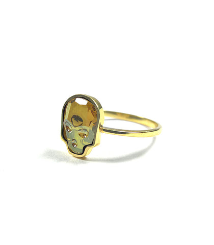 ANILLO KRÁNIO GLOW DORADO ORO 10K