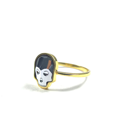 ANILLO KRÁNIO GLOW GRIS ORO 10K