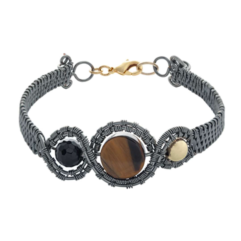 PULSERA KRANIO TEJIDA ALAMBRE UNISEX