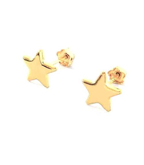 ARETES DE ESTRELLA ORO 10K