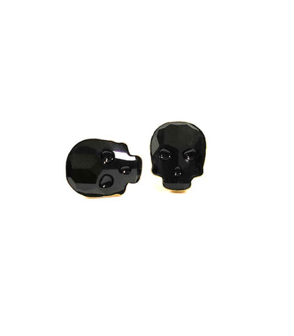 ARETES KRÁNIO GLOW NEGRO ORO 10K