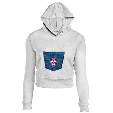 Sudadera corta hoodie unitalla