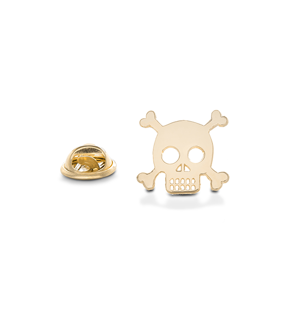 PIN PIRATA ORO 10K